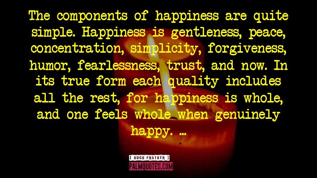 Gentleness quotes by Hugh Prather