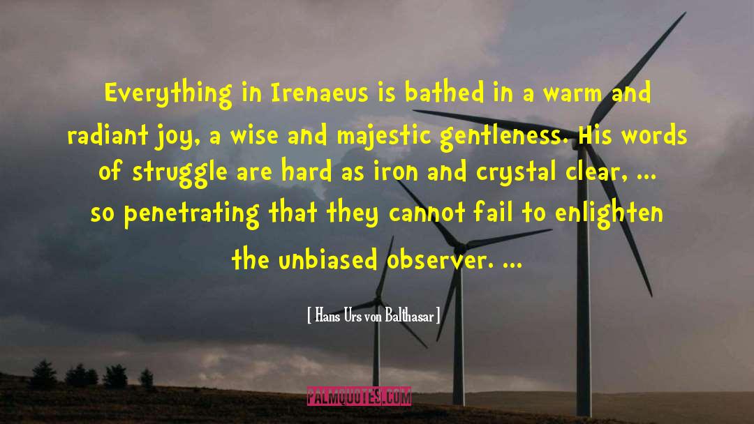 Gentleness quotes by Hans Urs Von Balthasar