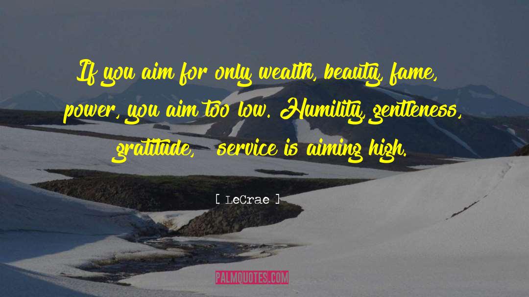 Gentleness quotes by LeCrae