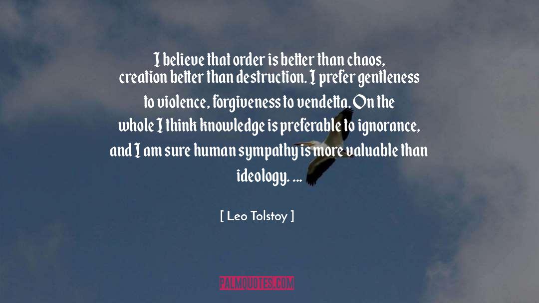 Gentleness quotes by Leo Tolstoy