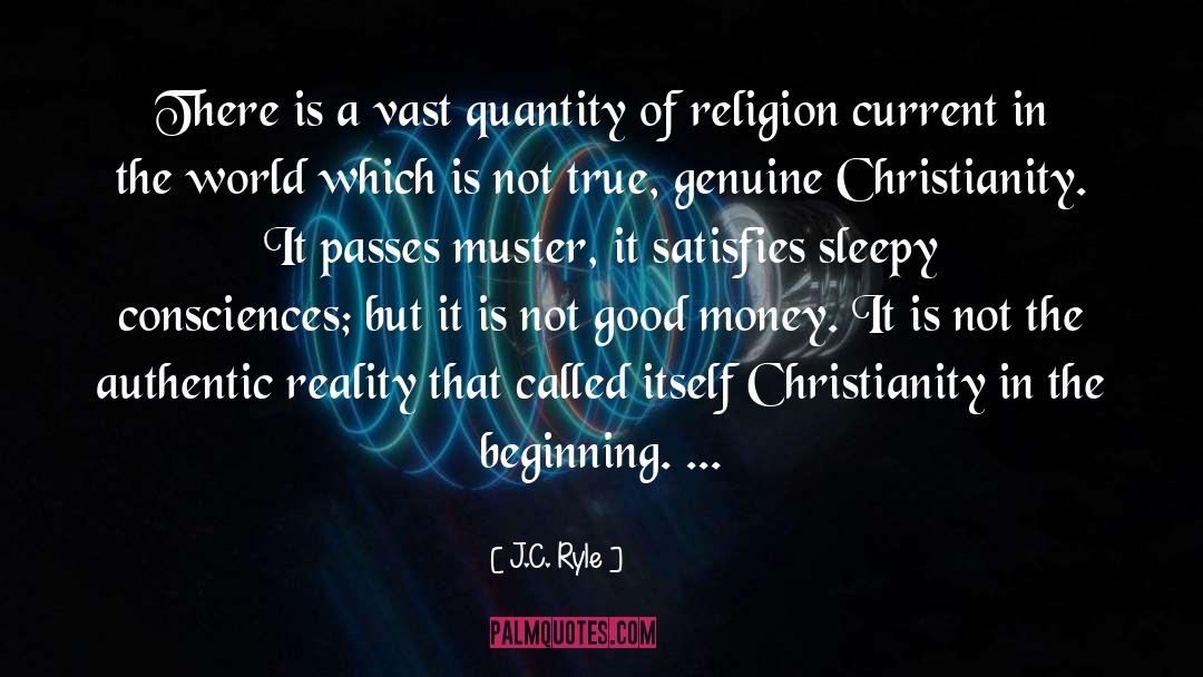 Genuine Christianity quotes by J.C. Ryle