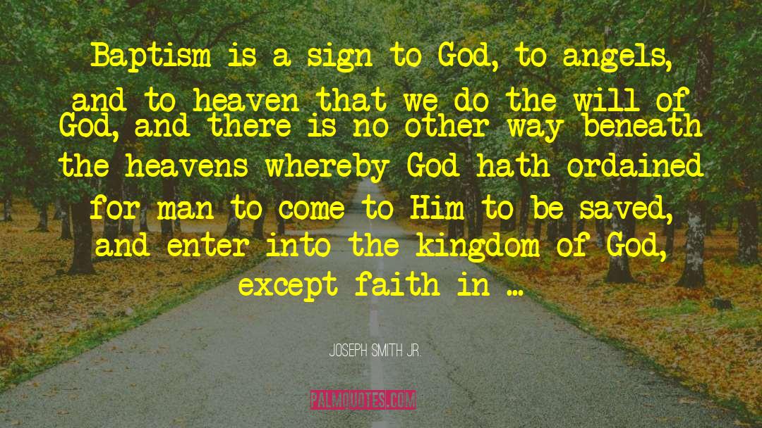 Genuine Faith quotes by Joseph Smith Jr.