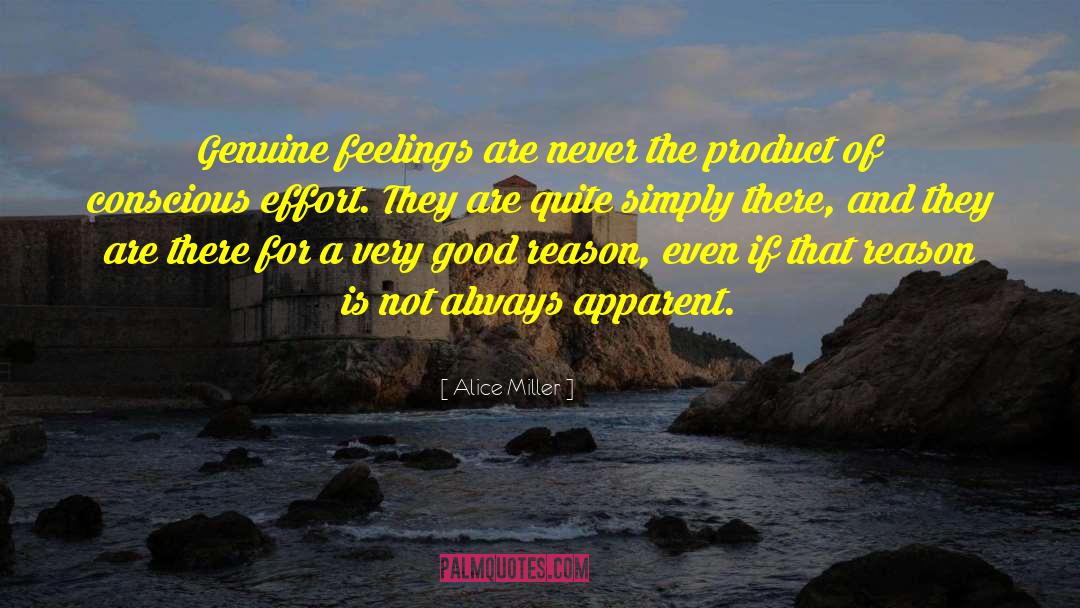 Genuine Feelings quotes by Alice Miller