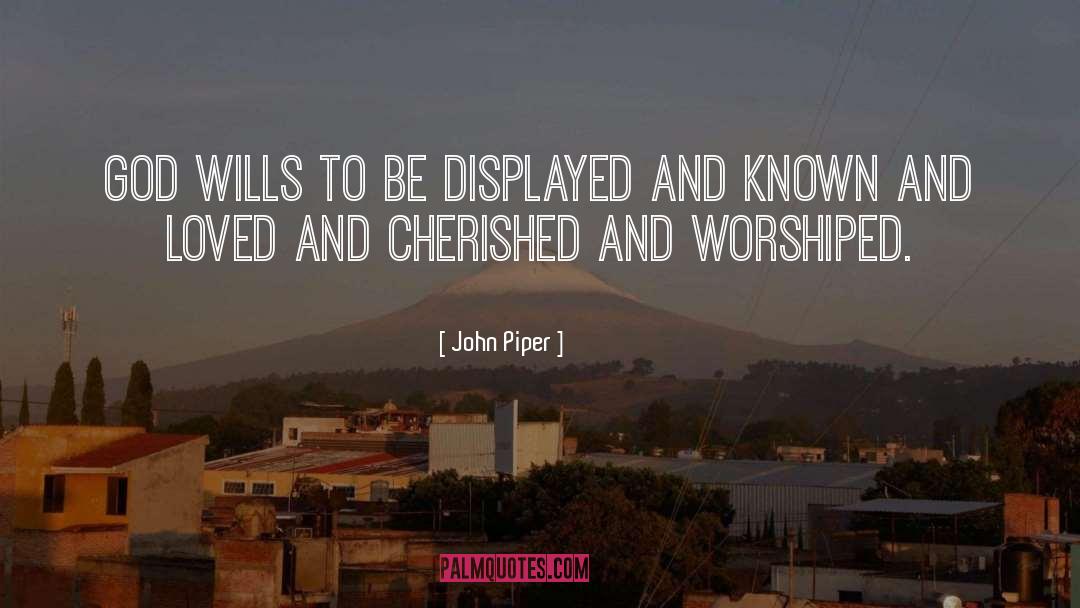 Genuine Worship quotes by John Piper