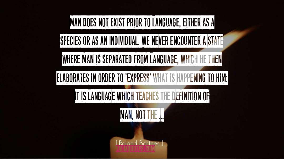 Genus Species quotes by Roland Barthes