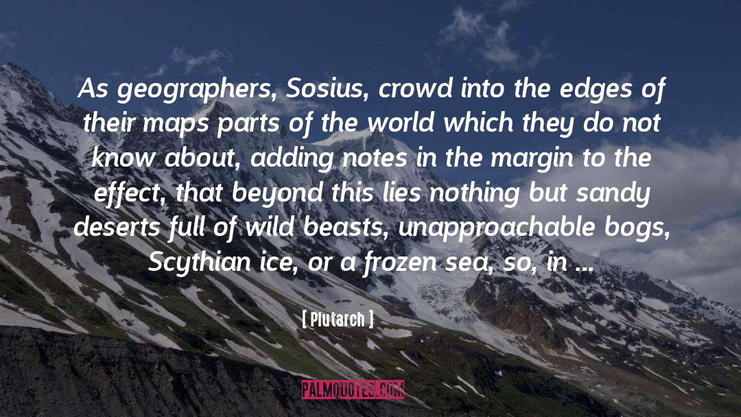 Geographers quotes by Plutarch