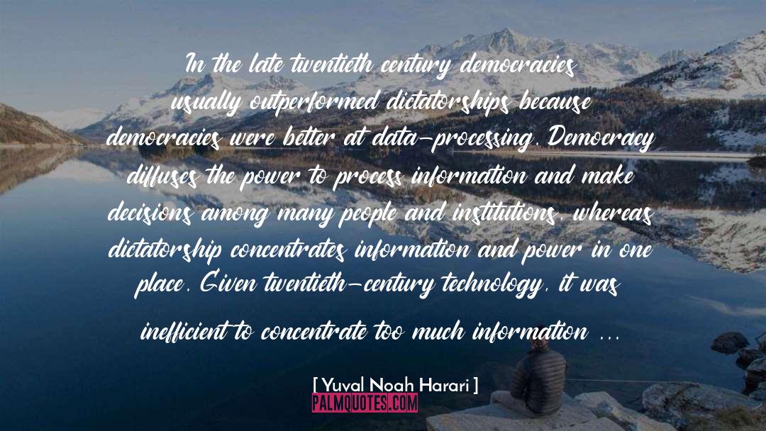 Geographical Information Systems quotes by Yuval Noah Harari