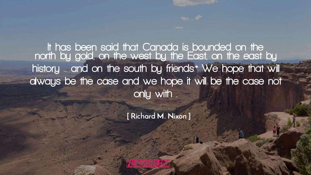 Geography And History quotes by Richard M. Nixon