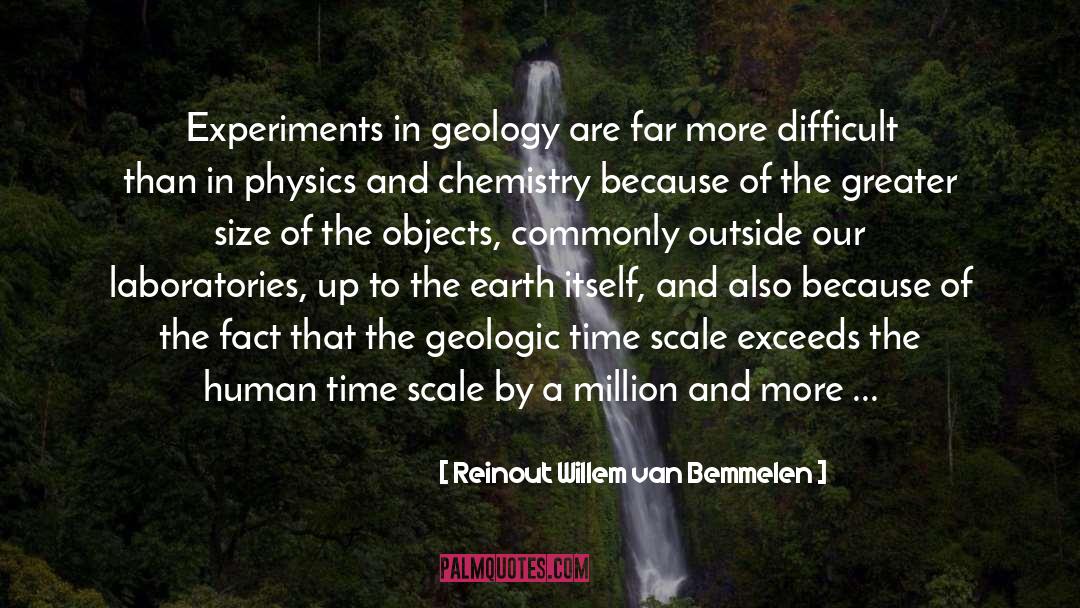 Geologic Time quotes by Reinout Willem Van Bemmelen