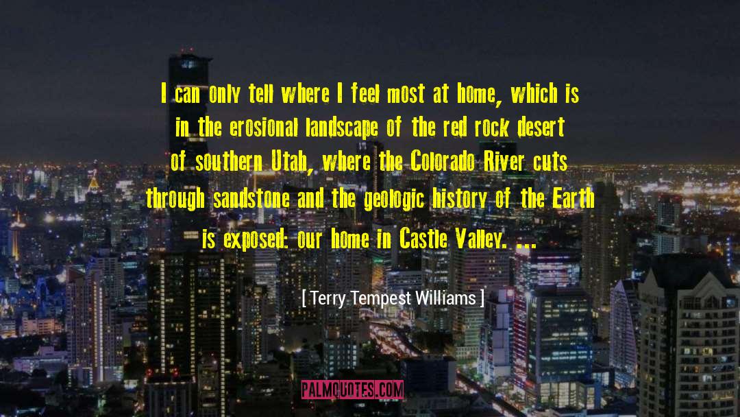 Geologic Timescale quotes by Terry Tempest Williams