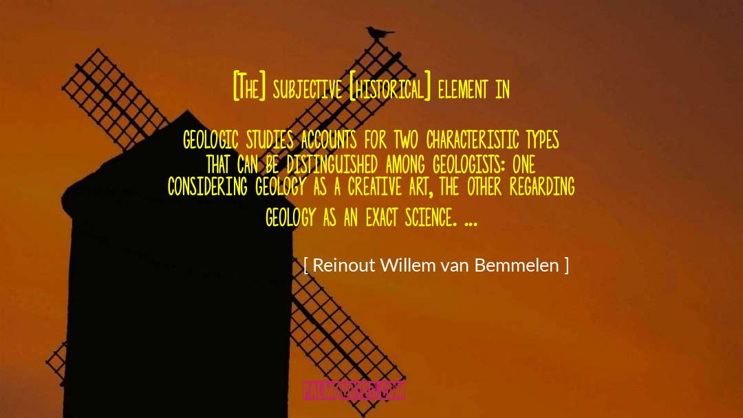 Geologist quotes by Reinout Willem Van Bemmelen