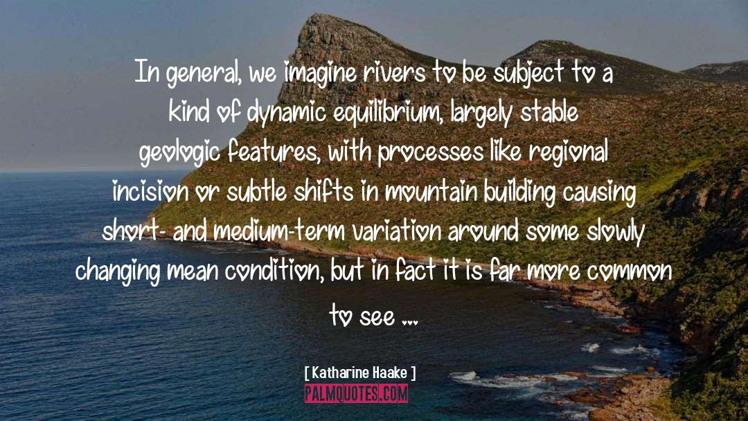 Geologists quotes by Katharine Haake