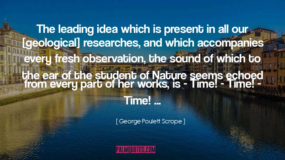 Geology quotes by George Poulett Scrope
