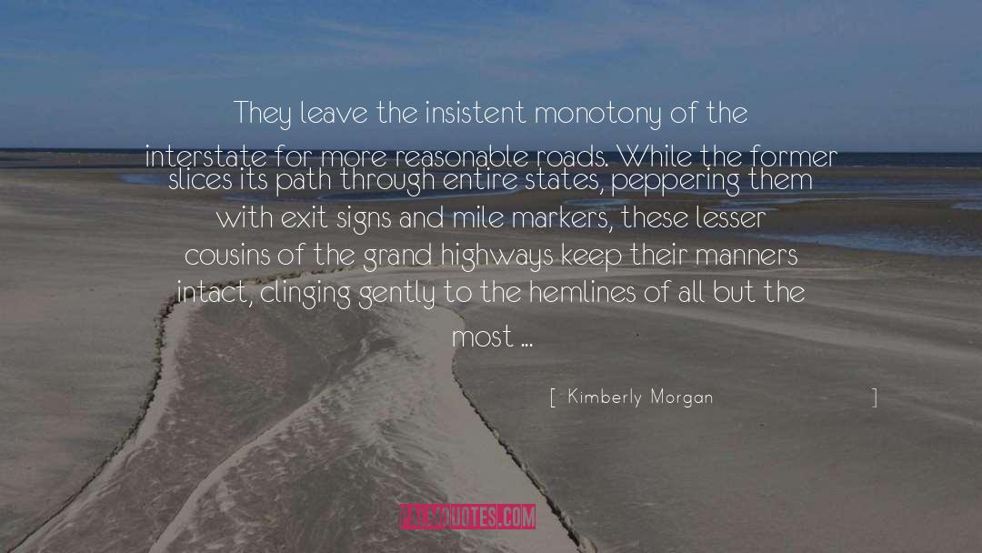 Geology quotes by Kimberly Morgan