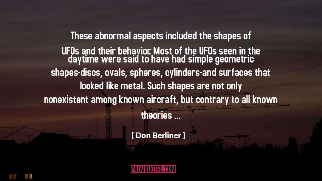 Geometric quotes by Don Berliner