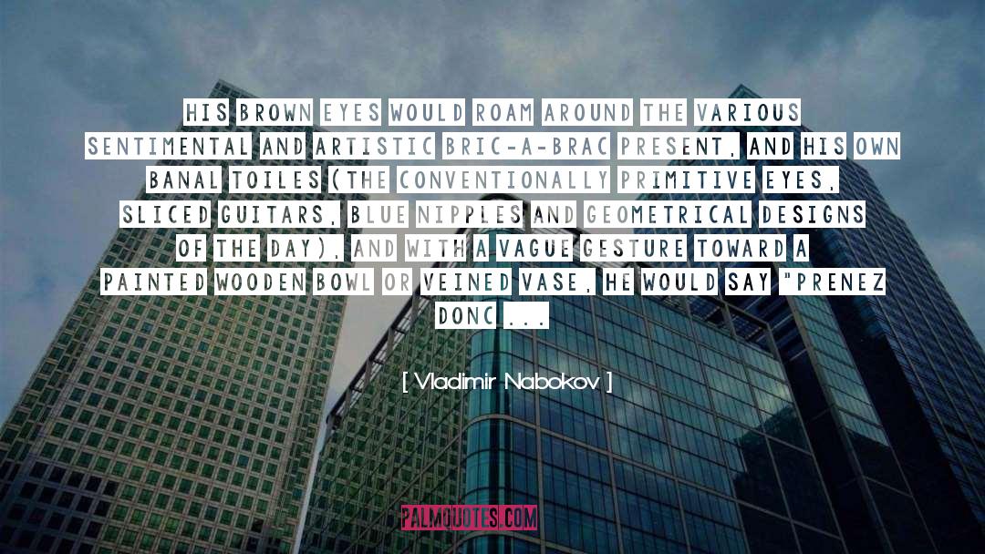 Geometrical quotes by Vladimir Nabokov