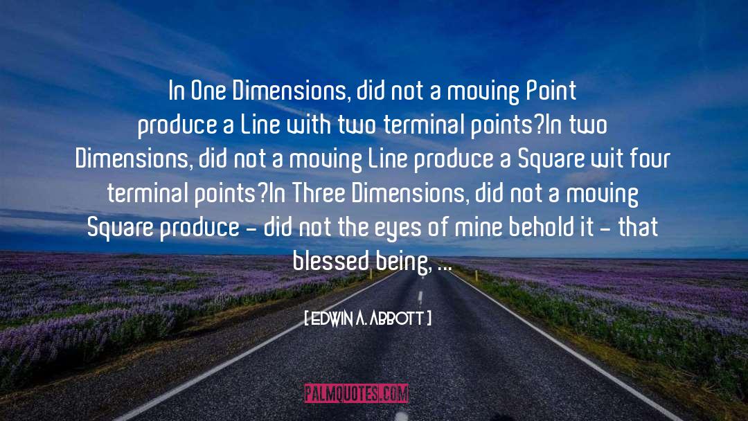 Geometrical quotes by Edwin A. Abbott