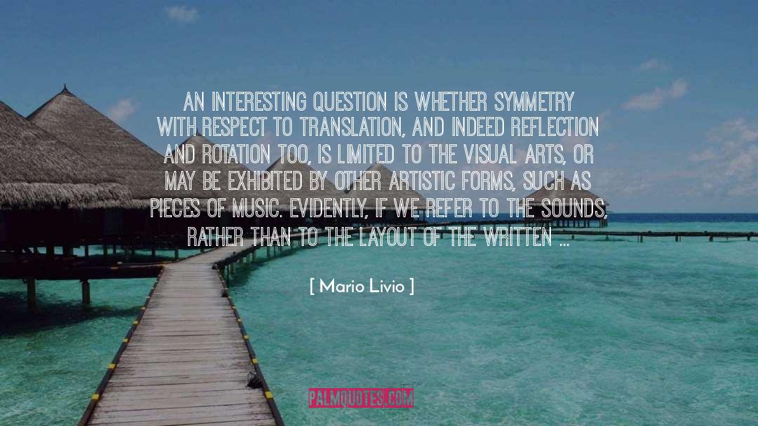 Geometrical quotes by Mario Livio