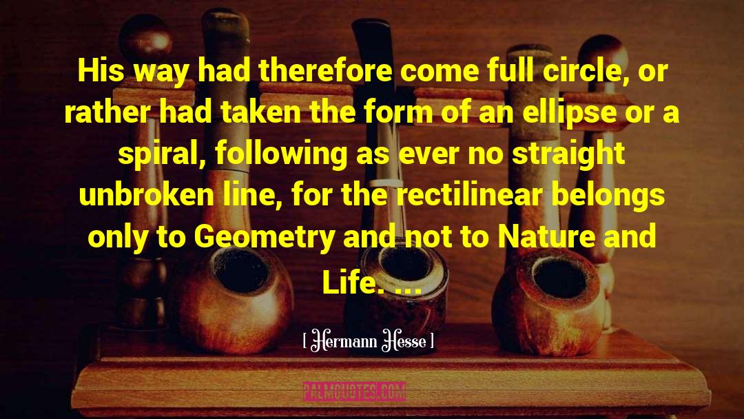 Geometry quotes by Hermann Hesse