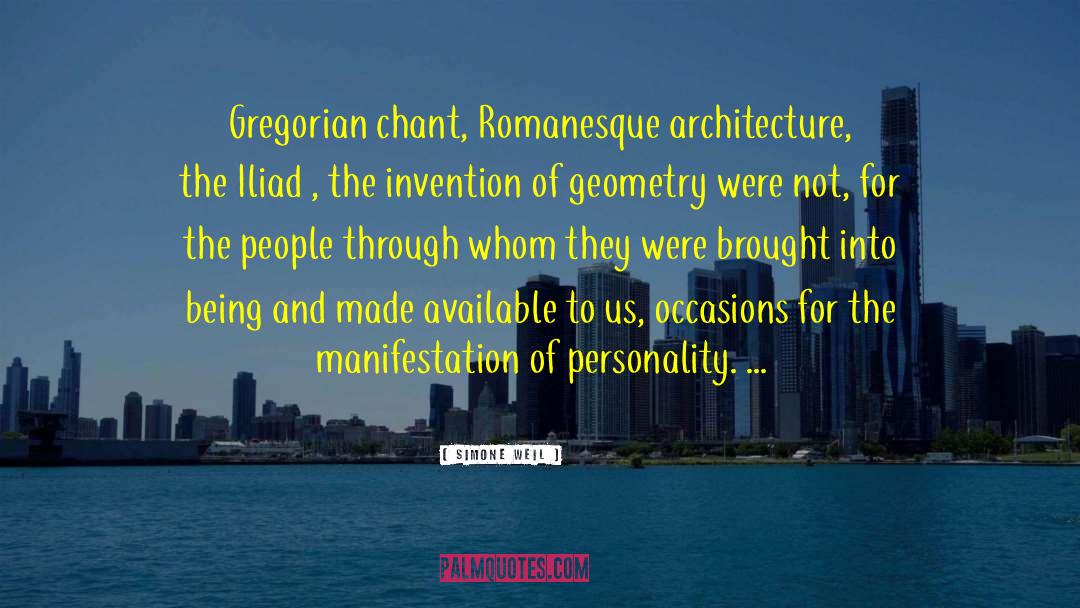 Geometry quotes by Simone Weil