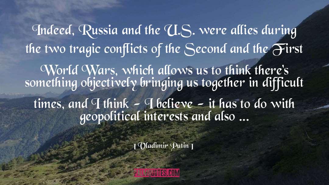 Geopolitical quotes by Vladimir Putin