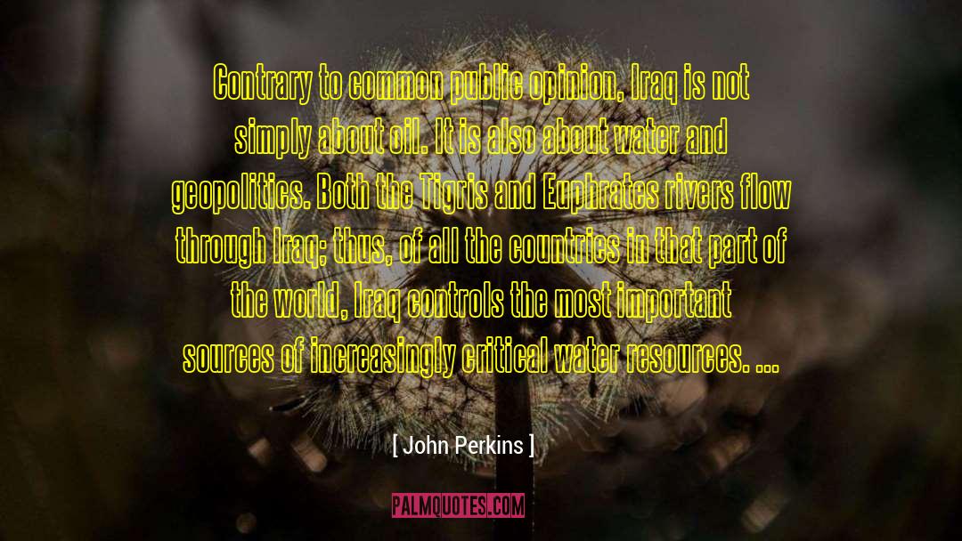 Geopolitics quotes by John Perkins