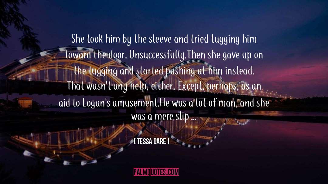 Geordan Logan quotes by Tessa Dare