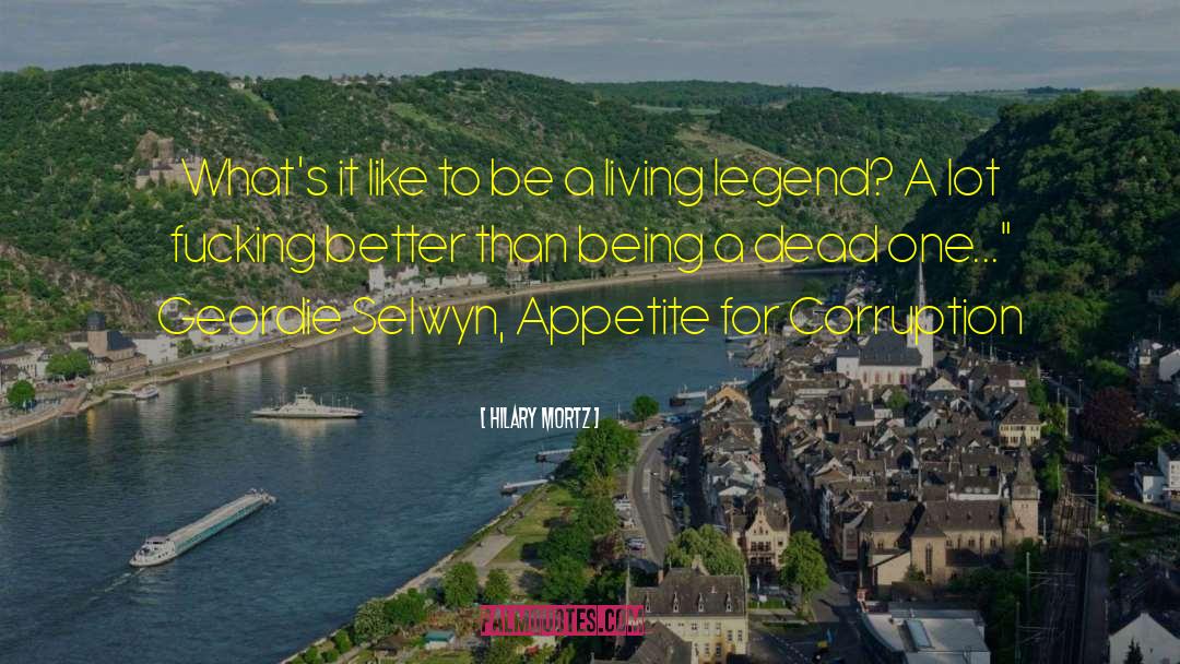 Geordie quotes by Hilary Mortz