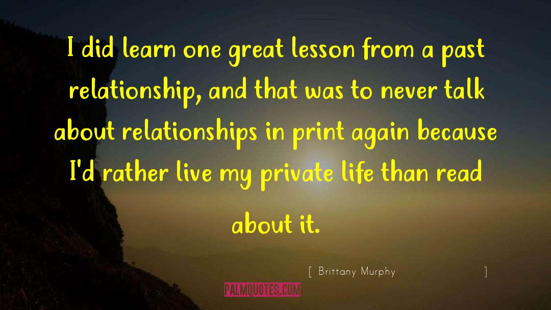 Geordy Murphy quotes by Brittany Murphy