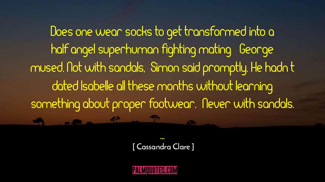 George Asztalos quotes by Cassandra Clare