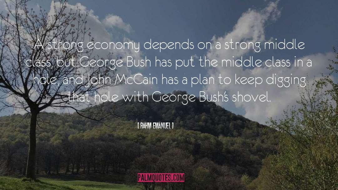 George Bush quotes by Rahm Emanuel