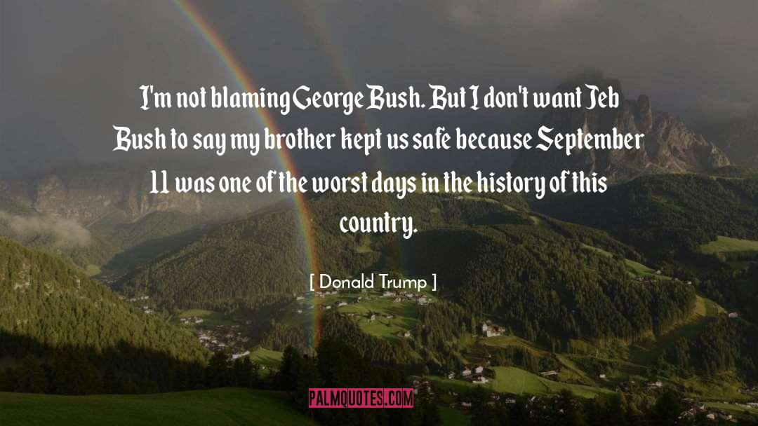 George Bush quotes by Donald Trump