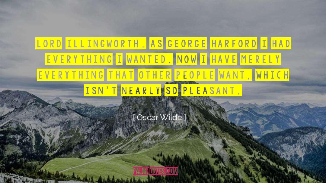 George Hw Bush quotes by Oscar Wilde