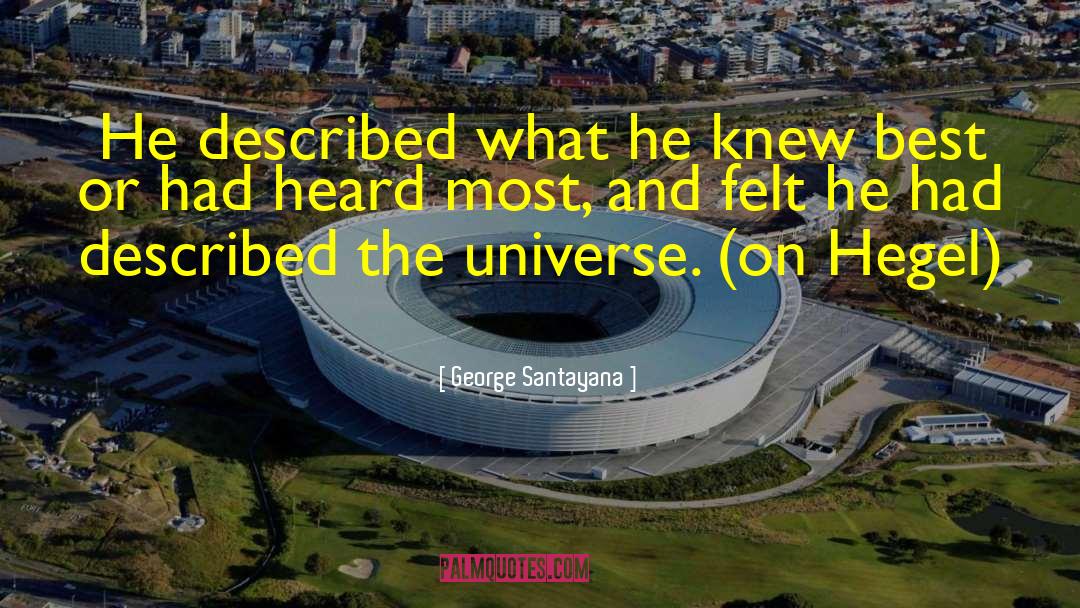 George Tinker quotes by George Santayana