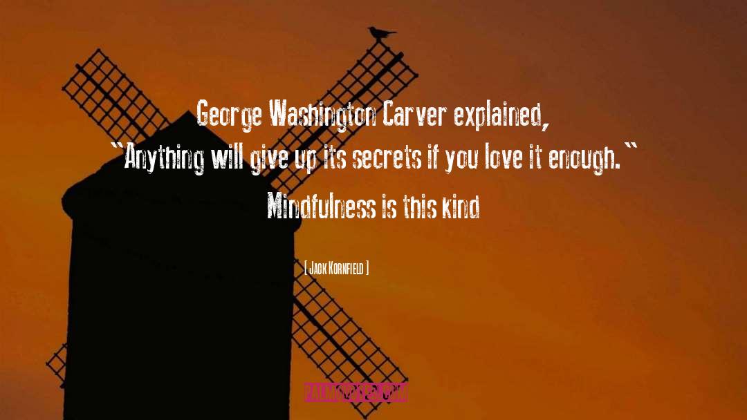 George Washington quotes by Jack Kornfield