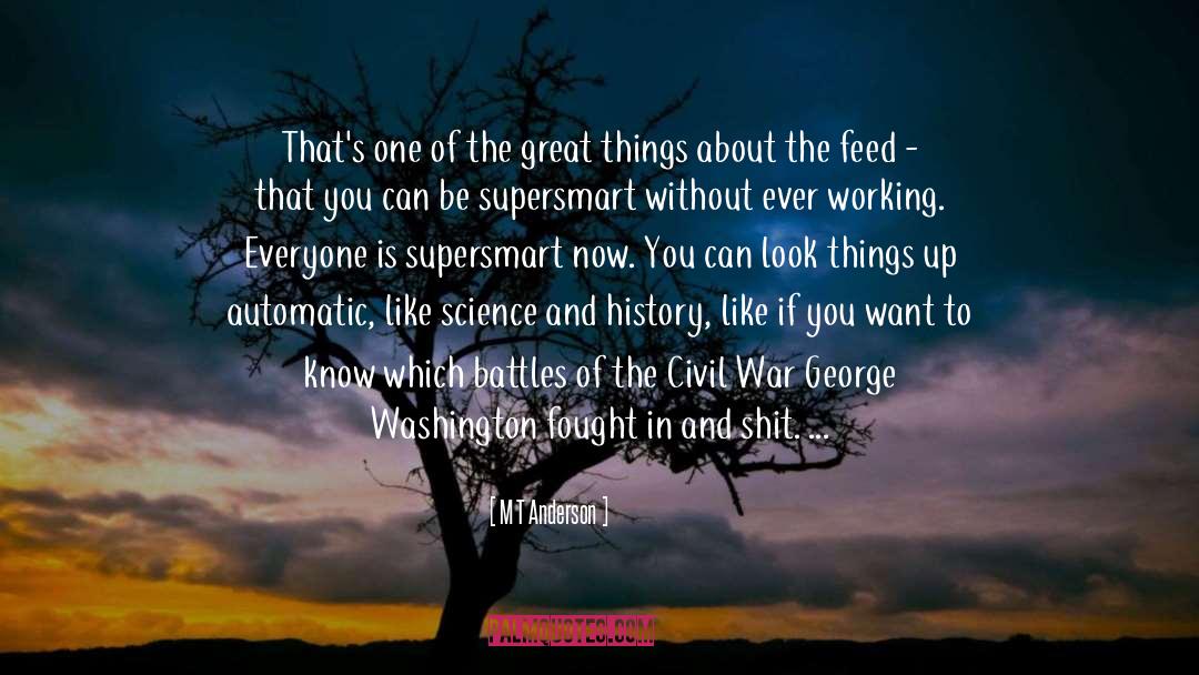 George Washington quotes by M T Anderson