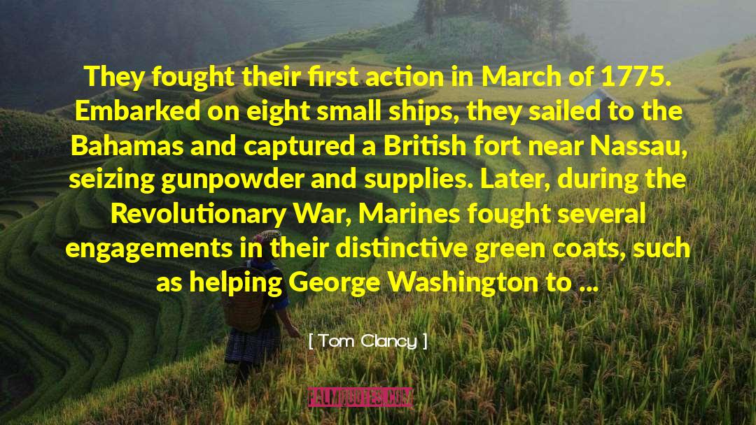 George Washington quotes by Tom Clancy