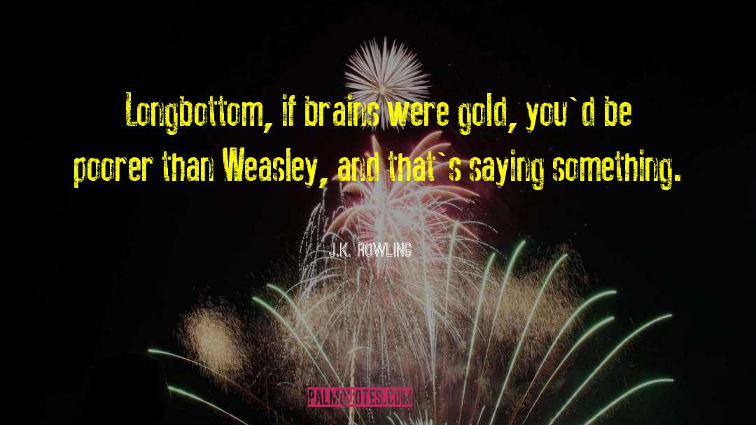 George Weasley quotes by J.K. Rowling