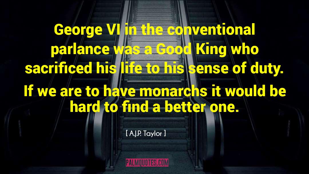 George Wrotham quotes by A.J.P. Taylor
