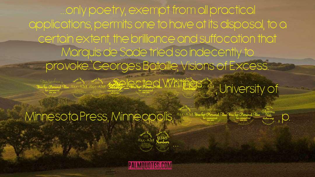 Georges Perec quotes by Georges Bataille