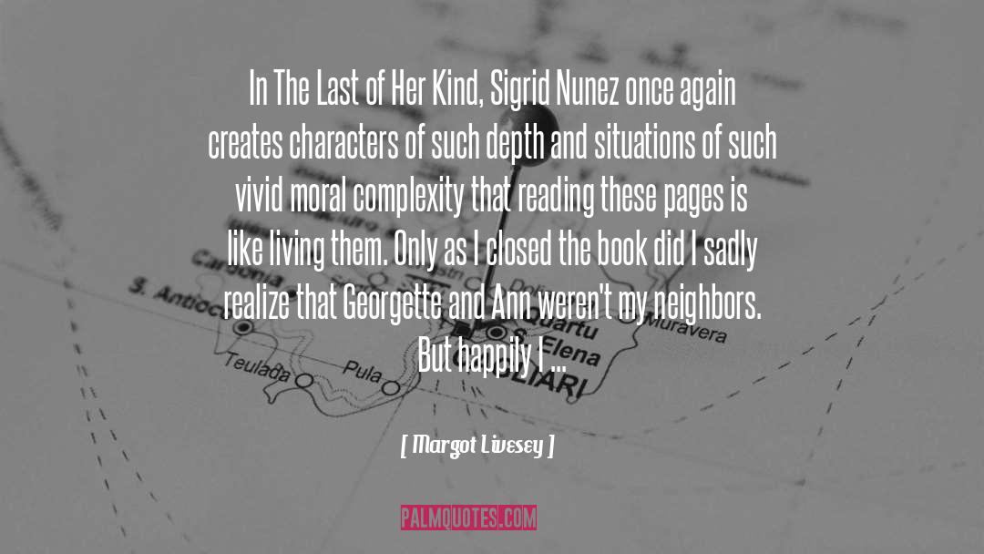 Georgette Klinger quotes by Margot Livesey
