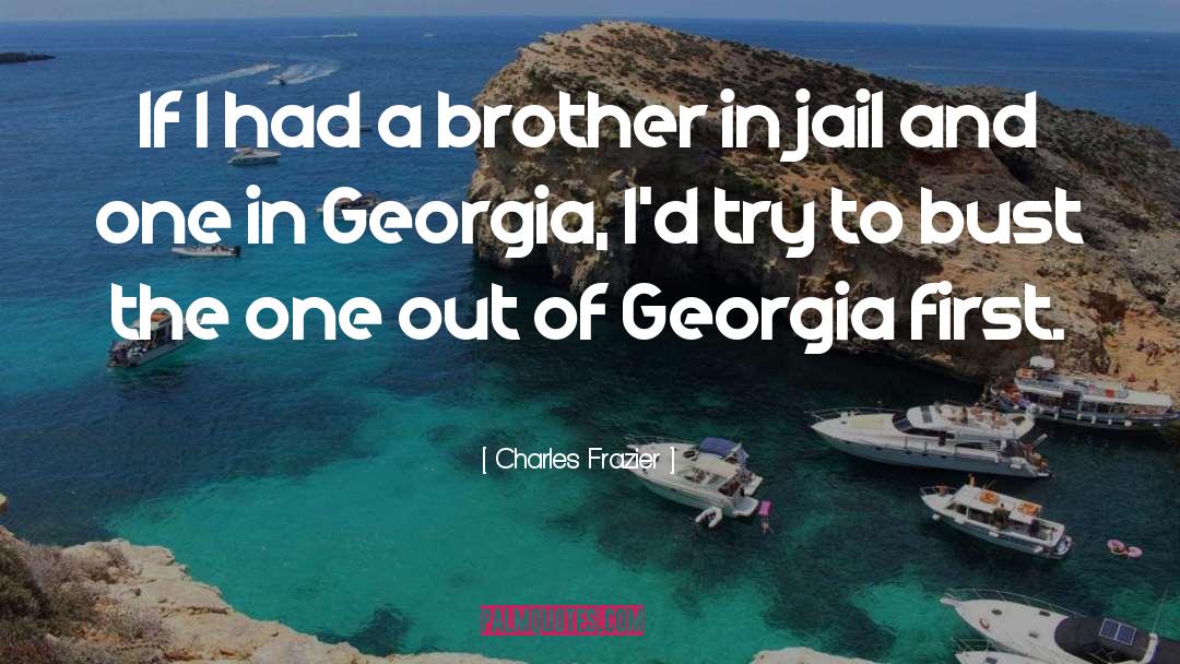 Georgia quotes by Charles Frazier