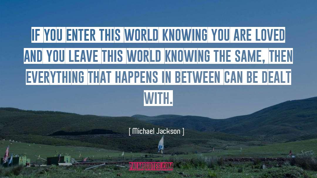 Georgie Jackson quotes by Michael Jackson
