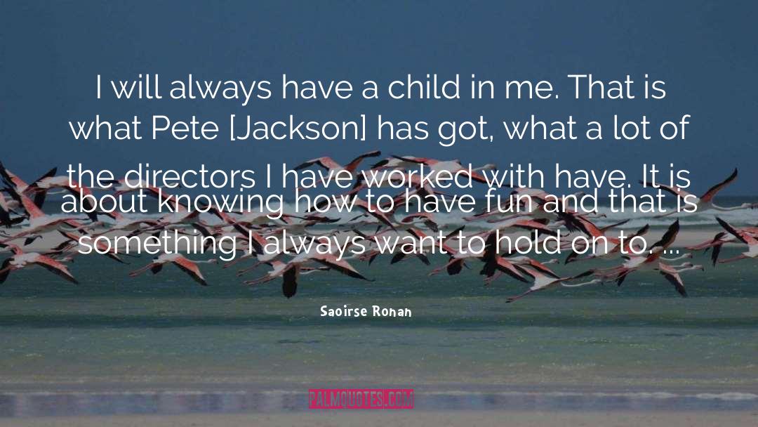 Georgie Jackson quotes by Saoirse Ronan