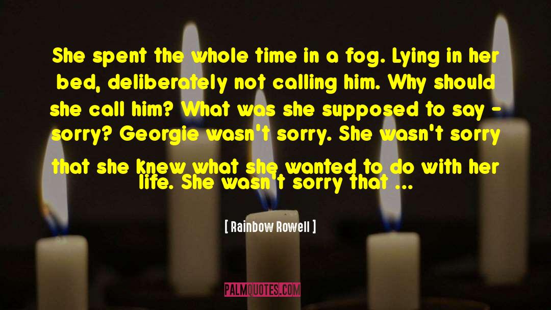 Georgie quotes by Rainbow Rowell