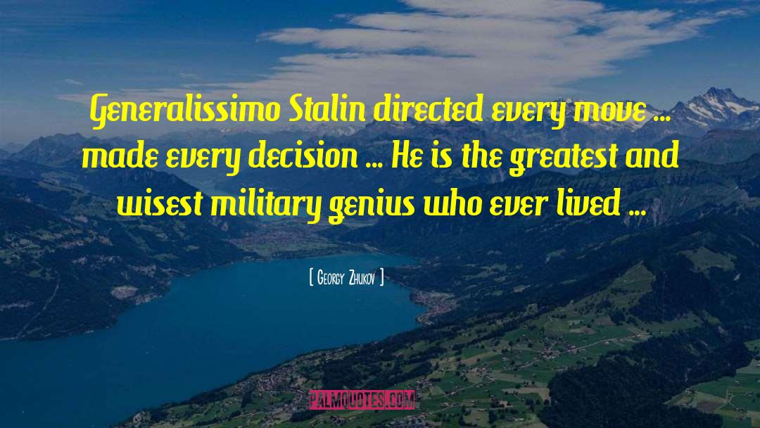 Georgy quotes by Georgy Zhukov