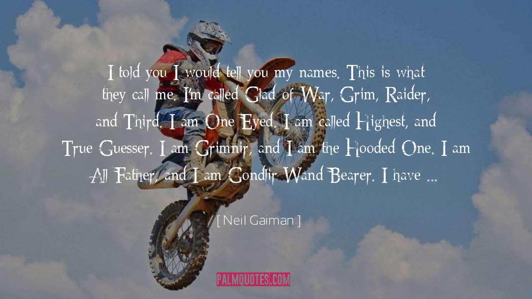 Geri quotes by Neil Gaiman