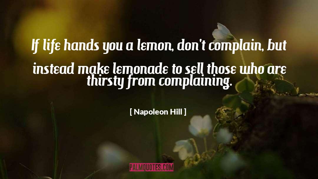 Gerita Lemon quotes by Napoleon Hill