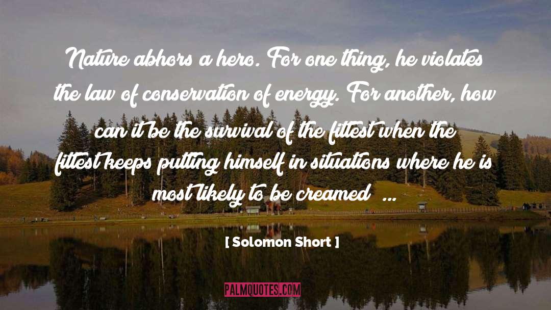 German Hero quotes by Solomon Short