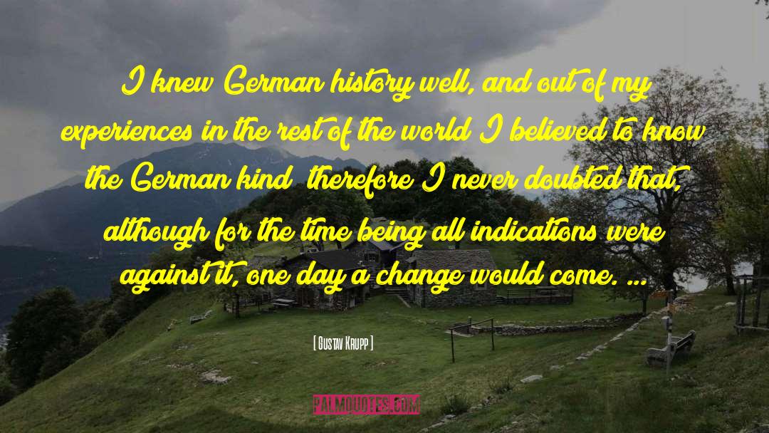 German History quotes by Gustav Krupp